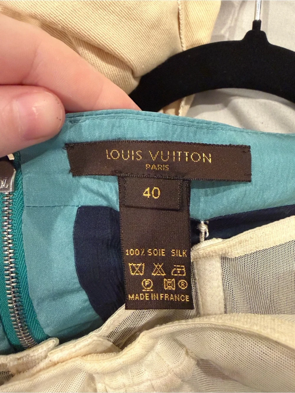 Louis Vuitton Fall 2004 Blue Corset Top
